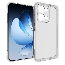 Coverup TPU Back Cover met AirBag Corners - OPPO Reno13 5G Hoesje - Transparant