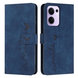 Coverup Smile Book Case - OPPO Reno13 F / FS 5G Hoesje - Blauw