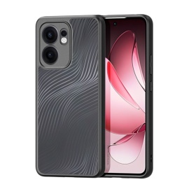 Dux Ducis Aimo Series - Transparant TPU Back Cover - OPPO Reno13 F / FS 5G Hoesje - Zwart