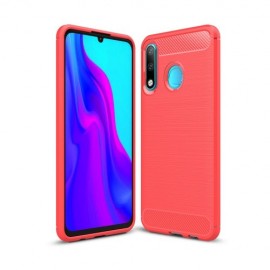 Coverup Armor Brushed TPU Back Cover - Huawei P30 Lite Hoesje - Rood