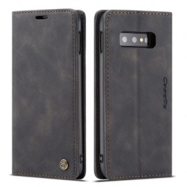 CaseMe 013 Book Case - Samsung Galaxy S10e Hoesje - Zwart