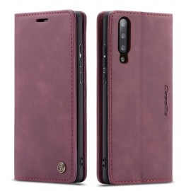 CaseMe 013 Book Case - Samsung Galaxy A70 Hoesje - Bordeaux