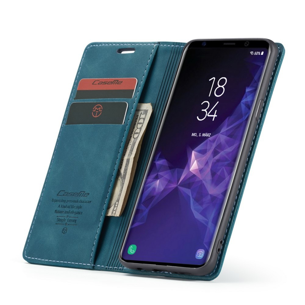 psychologie Klusjesman Derde CaseMe Book Case - Samsung Galaxy S9 Plus Hoesje - Blauw | GSM-Hoesjes.be