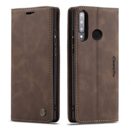 CaseMe 013 Book Case - Huawei P30 Lite Hoesje - Donkerbruin