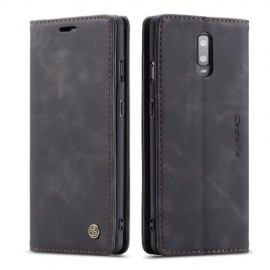 CaseMe 013 Book Case - OnePlus 7 Hoesje - Zwart