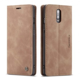 CaseMe 013 Book Case - OnePlus 7 Hoesje - Bruin