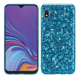 Coverup Glitter Back Cover - Samsung Galaxy A10 Hoesje - Blauw