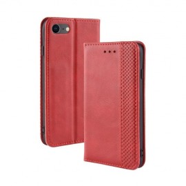 Coverup Vintage Style Book Case - iPhone SE (2022/2020), iPhone 8 / 7 Hoesje - Rood